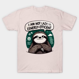 Embracing Laziness Design T-Shirt